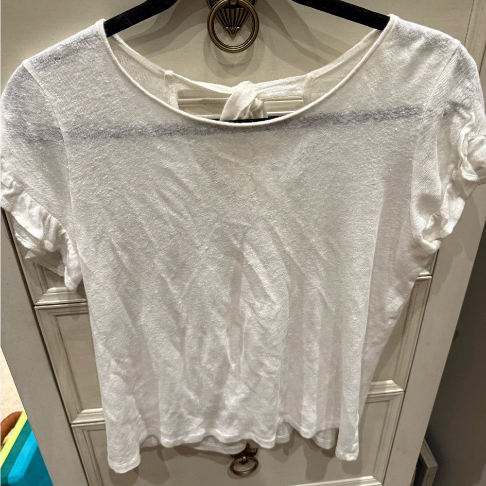 Vineyard Vines White Short Sleeve Top